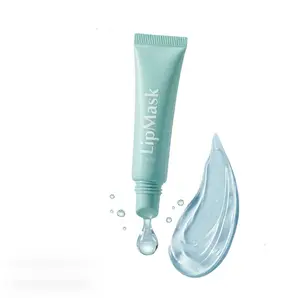 3-in-1 Peel-Off Lip Mask - Soothing Prep Lip Exfoliator with Cooling Roller Tip, Deep Hydration for Smooth Lips, Ideal Base for Long-Lasting Lip Tint, Mess-Free Application Exfoliating Softening Balm