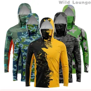 Sunscreen Clothing for Men and Women — Fishing Hoodie, Sun Protection Rash Guard, Cycling Jacket/Shirt, Hiking Clothes, Face/Neck Coat