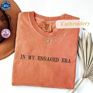 Personalized Embroidered Comfort Colors T-Shirt | Custom Name Tee | Unique Gift for Him or Her | Father’s Day, Birthday & Halloween Shirt | Soft Vintage Washed Cotton