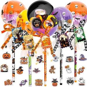 Easter Gift 134PCS Party Favors – Giant Lollipop, Gift Cards, Pencils, Stickers & Ribbons for Trick-or-Treat, Classroom & Party FavorsChristmas Gifts