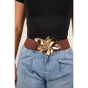 Large Flower Belt – Statement, Chic & Glam