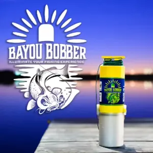 Bayou Bobber, illuminated jug fishing device, for night fishing and low-light conditions, floating fishing alert system, lights up while fishing and flashes when a fish is on the line Lifelike Crayfish Lures