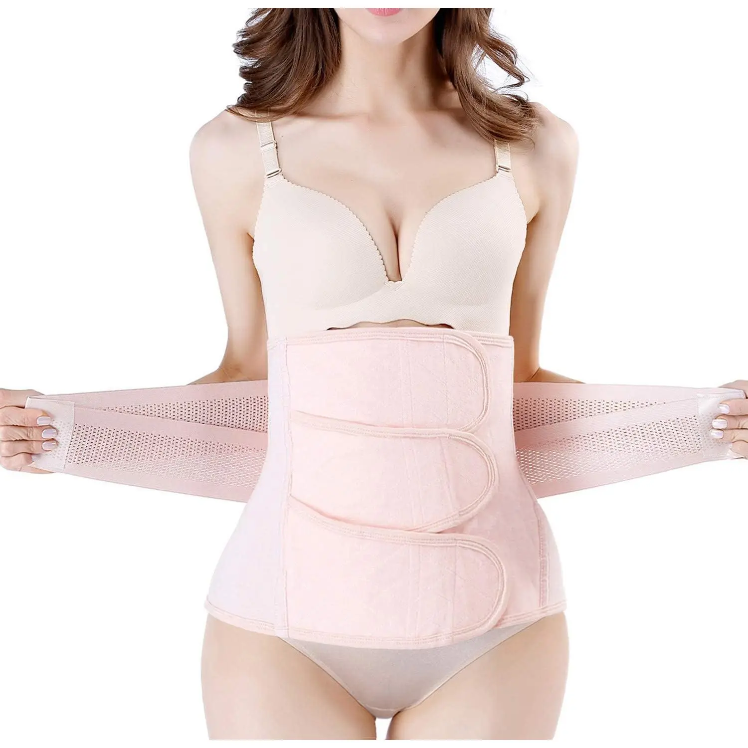 Women's Adjustable Abdominal Binder - Postpartum & C-Section Recovery Shapewear with Back Support, Flexible Fit Waistband, Maternity Pregnancy Belt, Premium Material
