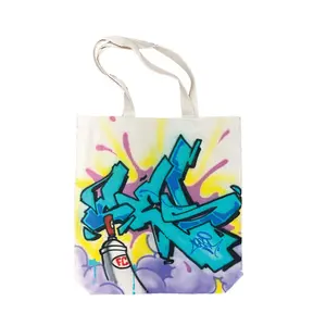 CES Custom Airbrushed Tote Bag