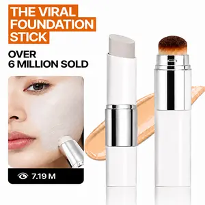 3 Shades Color Changing Concealer Stick – Dual-Ended Concealer with Built-In Brush for Dark Circles, Acne Marks & Redness, Natural Flawless Finish,#Summervibes strobe dewy skin tint