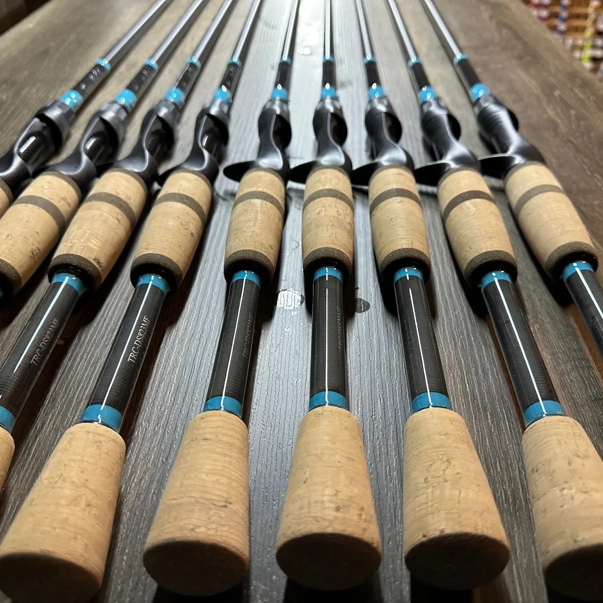 Texas Rod Co. - USA Made - Carbon, 6’10”, Fast Action, Casting Fishing Rod