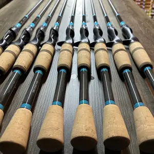 Texas Rod Co. - USA Made - Carbon, 6’10”, Fast Action, Casting Fishing Rod