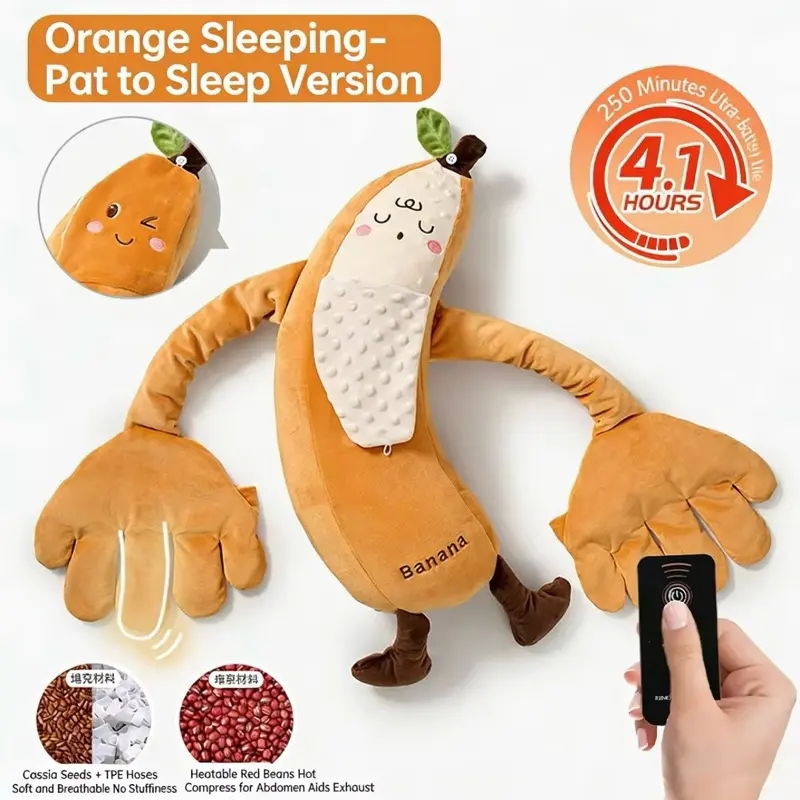Soothing Patting Pillow: Gentle Back Patting for Adult Sleep and Relaxation
