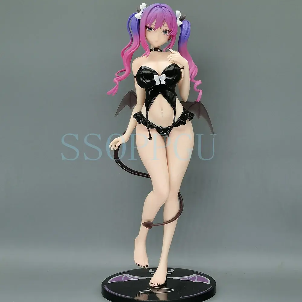 1/6 MOMOROSER Figure Glowing Succubus Momoko-chan 28cm Anime Girl PVC Action Figure Toy Statue Adult Collection Model Doll Gift