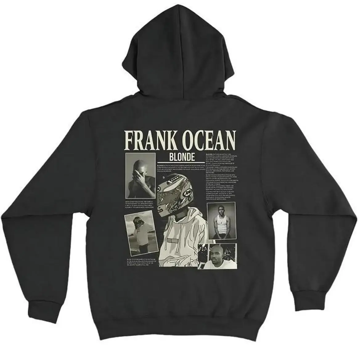 Frank Oceaan Blonde Hoodie, Blonde Hoodie, Gift For Fans, Comfort Menswear Tops Classic Sweatshirt, Unisex Cotton Shirt