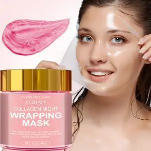 70g Collagen Biotin Day & Night Mask, Rich Collagen Essence, Protects Light Skin Tone, Moisturizes and Smooths, Adds Vitality and Radiance