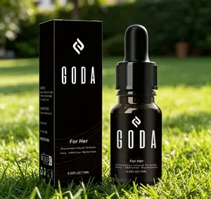 GODA For Her Women Pheromone Perfume Oil 15ml, Floral Jasmine Rose Scent Sweet Spicy Long Lasting Vegan Travel Fragrance