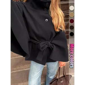 Women's Long Winter Sweater Coat, Casual Knitted Pullover Jacket, Warm Fall & Winter Outerwear, Ladies Fashion Clothing 2025Autumn and winter fashion clothing