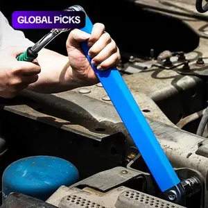 Tight Reach Extended Wrench Set, Offset Design with 1/2, 1/4, and 3/8 Square Drive Adapters, Perfect for Tight-Spaces and Versatile Use, Offset Extension Wrench #GLOBAL PICKS