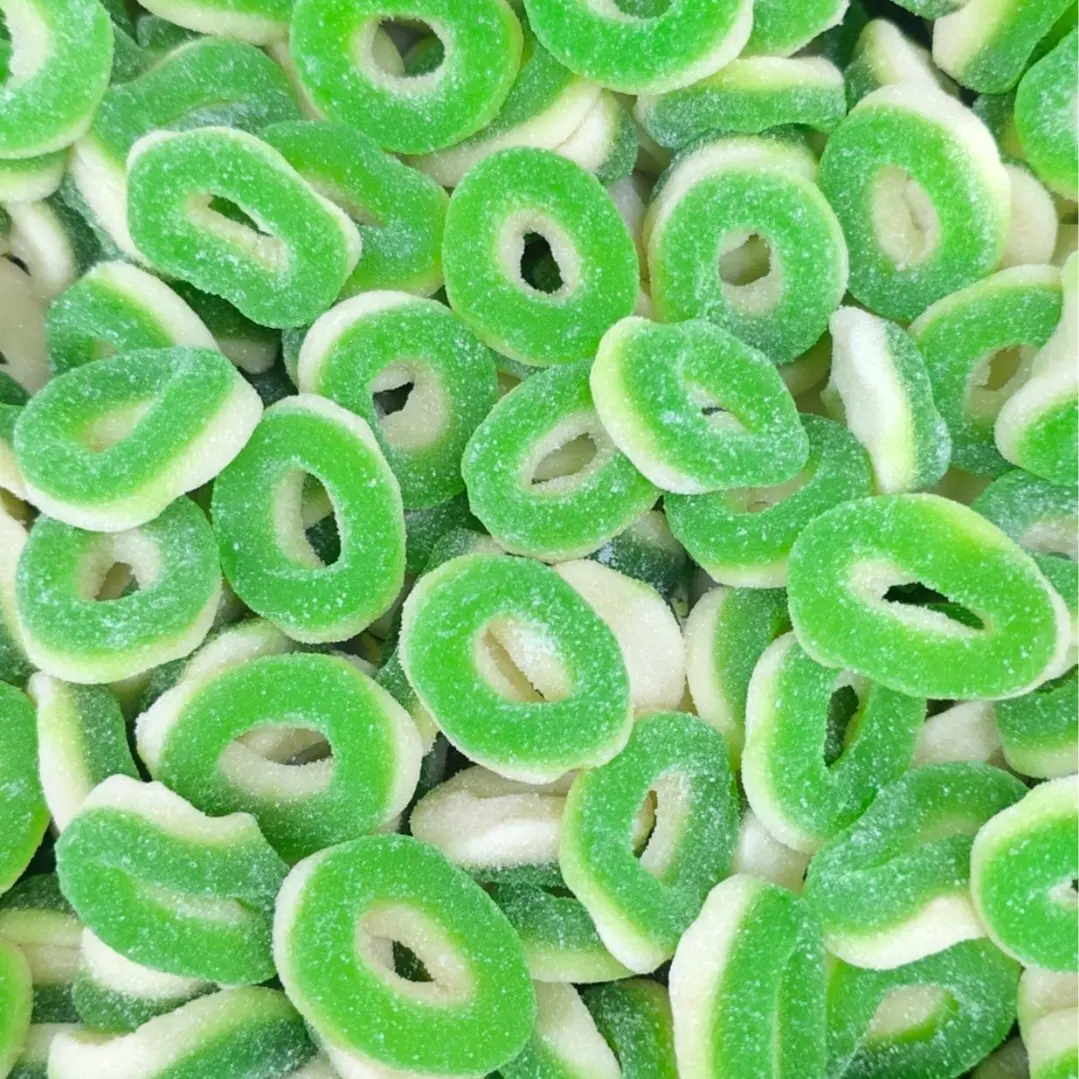 Green Apple Gummy Rings
