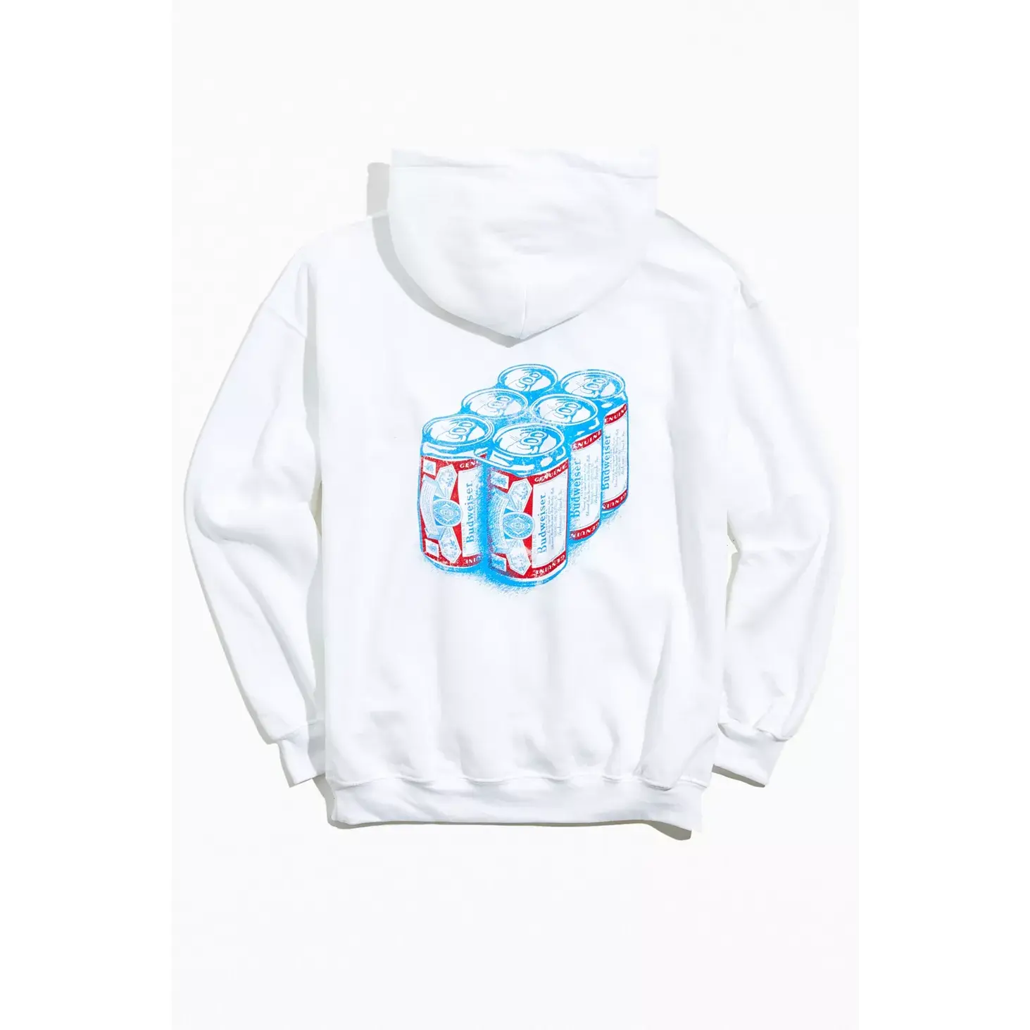 Budweiser Six Pack Hoodie Sweatshirt