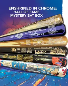 Big Time Bats Enshrined in Chrome