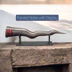 JensReplicas Buffy Mr. Pointy with Display Stand Painted Stake Collectible Prop