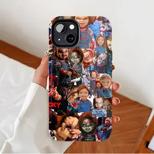 Chucky Movie Phone Case for Horror Fans - Durable Design with Iconic Doll Prints, Compatible with iPhone 11/12/13/14/15/16 (Pro Max/Plus) Protection Cover Casing Smartphone Shockproof Protective