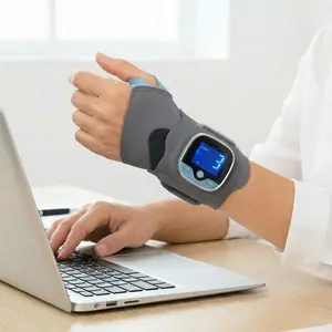 Verna Beauty Upgraded Hand Massager with Heat for Hands and Wrists, 5 Modes & 9 Levels, Portable Treatment for Arthritis & Tendonitis, Relaxation Gift for Men, Women, Parents & Elders, Perfect Christmas Gift.