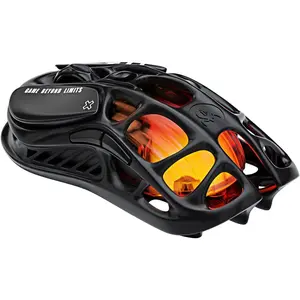 Mercury M2 Wireless Gaming Mouse with 26,000 DPI, PAW3395DM Sensor -79G Lightweight Hollowed-Out Design -5 Programmable Buttons -5 Dynamic Lightsync RGB