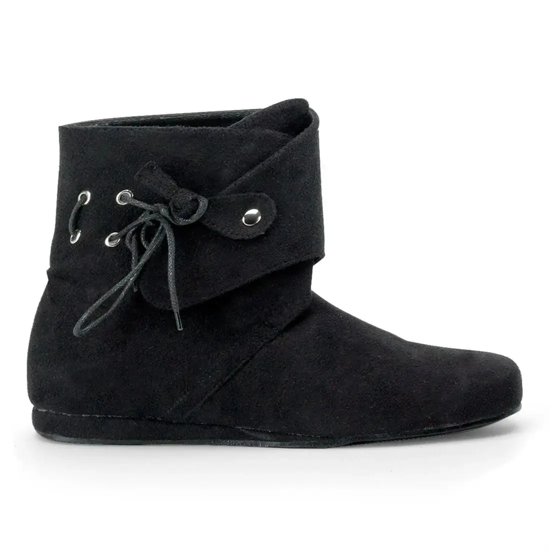 Funtasma Renaissance-50 Men's Costume Renaissance Shoe Black Microfiber