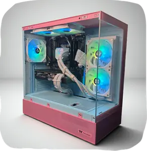 White RTX 3070 Gaming PC Prebuilt 1080p / 1440p