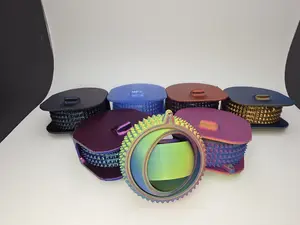 Prickly Gyro – Multi-Axis Spinning Fidget with Prickly Texture | 4-Ring Gyroscope Design | Includes Protective Sleeve | Launches 1/23