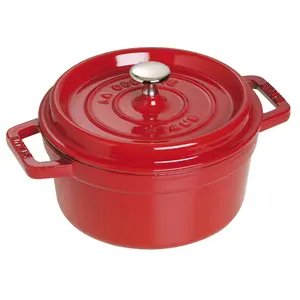 STAUB Cast Iron 2.75-qt Round Cocotte