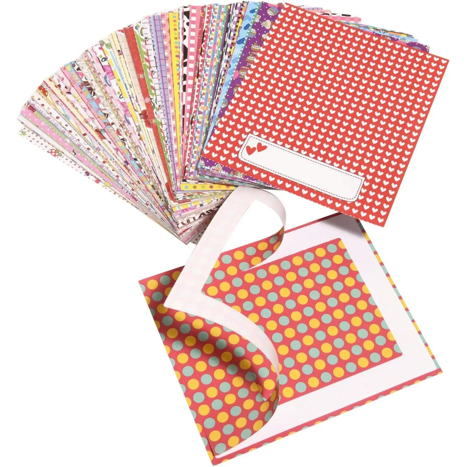 Zink Colorful Photo Border Stickers 4x6 100 Pack, Fun Frames, Compatible Sprocket Studio Plus