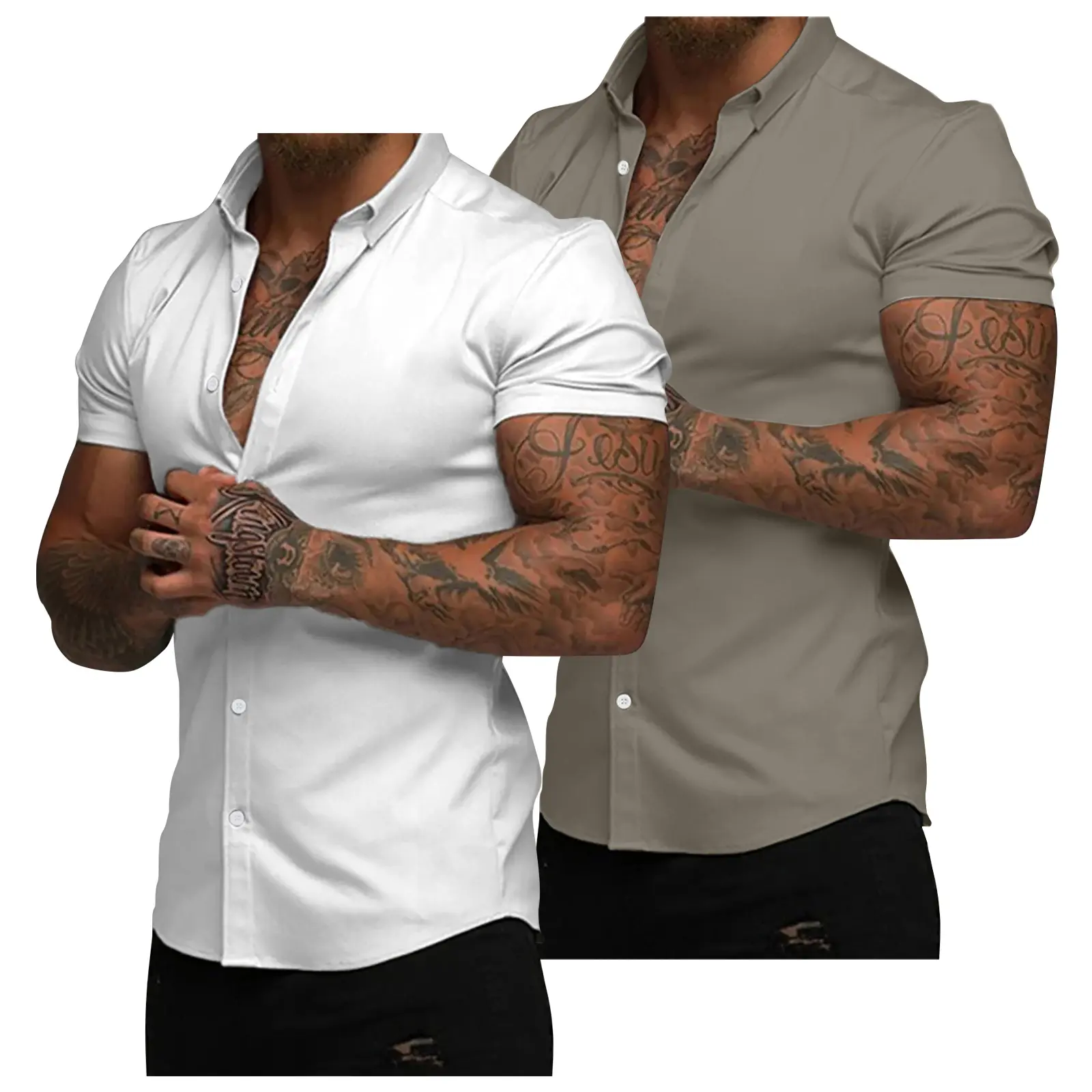 White/Khaki