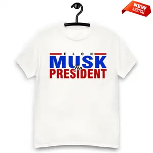 Elon Musk New America Party Shirt Featuring Anti-Trump and Anti-MAGA Theme with Patriotic USA Flag Design for Free Thinkers