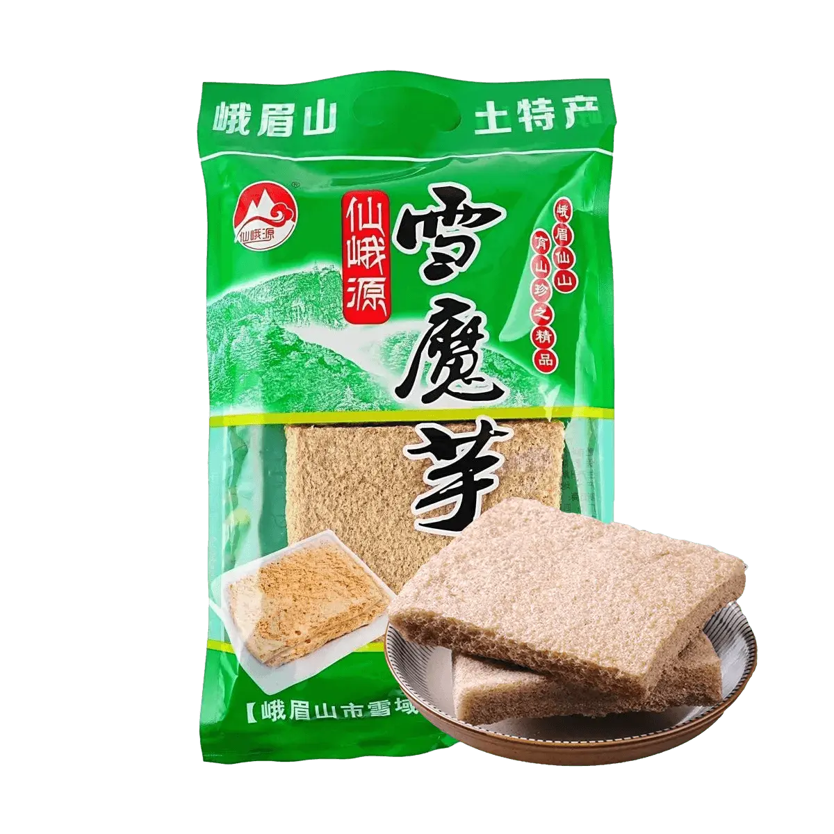 XEY Konjac Jelly 100g - Sichuan Emei Mountain Specialty, Juicy & Flavorful, Perfect for Salads, Stir-fries, Hot Pot