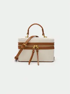 Women's Hard Structure Shoulder Bag, Elegant Gingham Pattern Crossbody Bag, Spring New Arrival, All Seasons Use, Casual Commuter Bag