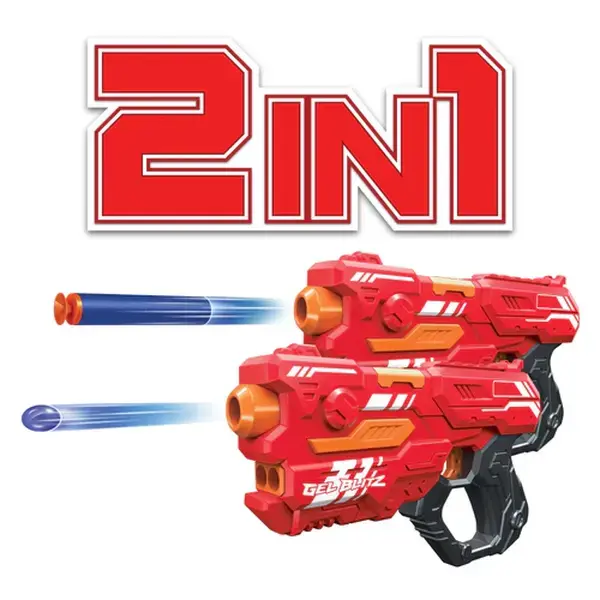 GEL BLITZ TALON 2-in-1 Spring Loaded Gel Ball and Dart Blaster GEL BLITZ TALON 2-in-1 Spring Loaded Gel Ball and Dart Blaster