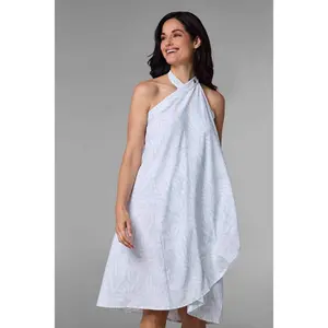 Women's Isla Convertible Wrap | Misty Aqua American Palm