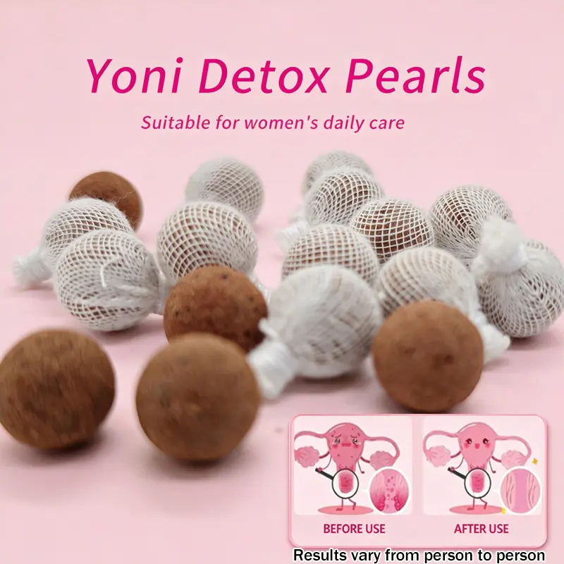 Women's Yoni Detox Pearls, 10-Piece Natural Herbal Cleanser - Gentle Self-Care, Fragrance-Free Solid Pearls for Sensitive Intimate Health, Non-Medical Intimate Washes & Wipes with Natural Herbal Feels Gentle, Contains Neither Unwanted Additives, Pack, Sen