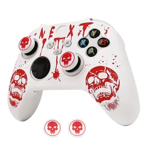 For Xbox Series X Gamepad Skin Laser Engraved Silicone Cover Perfect Fit for Xbox Series S Controller Case Joystick Accessories, for Controller Grip Console Accessories