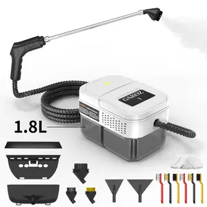 Steam Cleaner, Handheld Household Steam Cleaner, High-Temperature Carpet Cleaner, Portable and Easy to Carry, Suitable for Cleaning Grease, Sofas, Small Air Conditioners, and Washing Machines