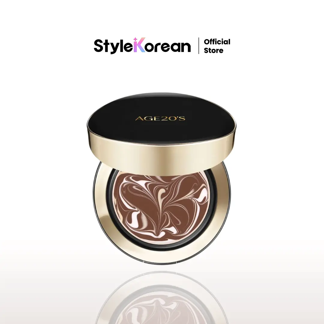AGE20 Signature Essence Cover Pact Intense Cover All In One Easy Makeup SPF 50+ Foundation Super Coverage Pressed Powder