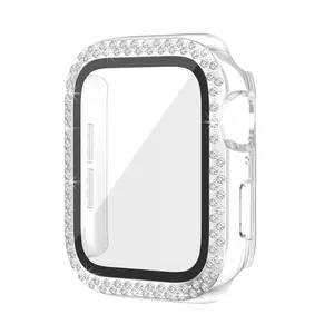 Wearable Bling Bumper Case with Screen Protector for Apple Watch 42mm-Assorted Colors