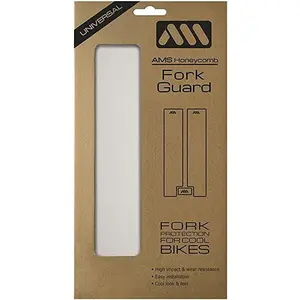 Honeycomb High Impact Fork Guard for Bike Protects Bike Fork from Scratches and Dings