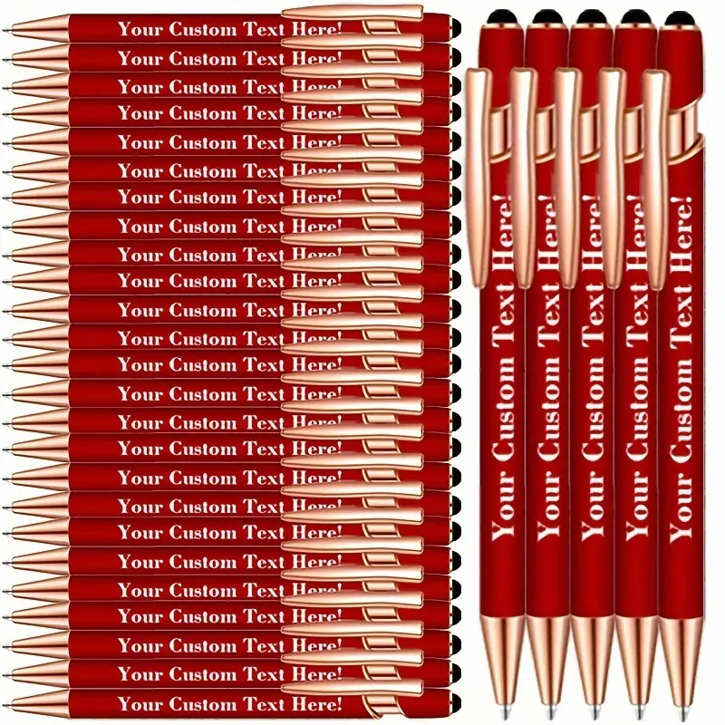 25/ 30/ 35/ 45/ 50 Luxury Pens With Touch Tip & Soft Grip. Custom Engraving With Logo, Name Or Sayings. Perfect For Christmas, Thanksgiving, Birthday, Wedding, Party, Office. Stylish, Fancy, Printed Pens. Ideal Giveaways & Business Gifts.