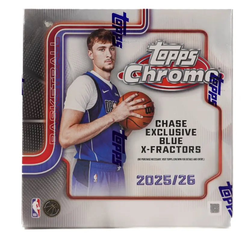 2025-26 Topps Chrome NBA Mega Box 2025-26 Topps Chrome NBA Mega Box