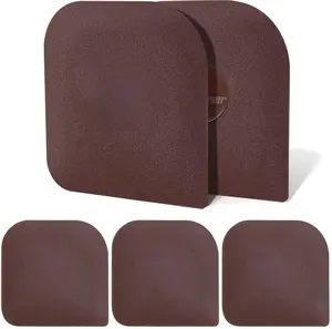 Pan Scraper, 5 Pcs Pot Scraper Plastic, Pot Scraper Non Scratch for Cast Iron, Pot and Pan Cleaning, Sturdy Scraper Kitchen Tool