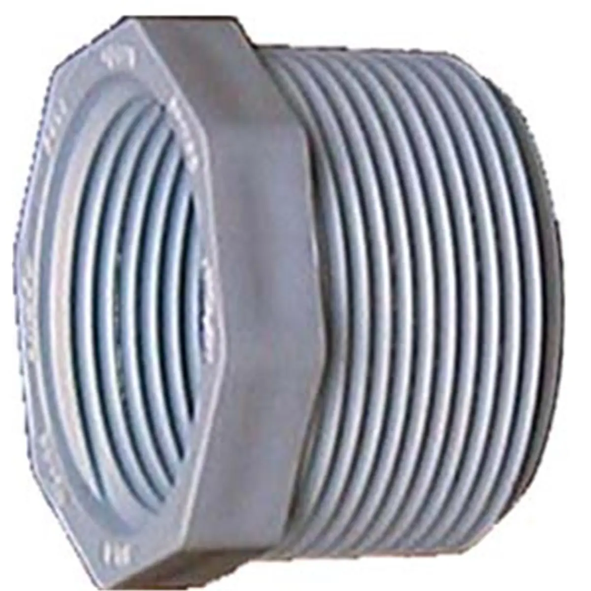 212 MAIN PVC Sch. 40 Threaded Reducing Bushing Inserts (0.75in x 0.50in, 34375) - Pack of 10 Pipefitting for Automotive & Motorcycle Car Repair Size Reduction, Threaded Reducing Bushings