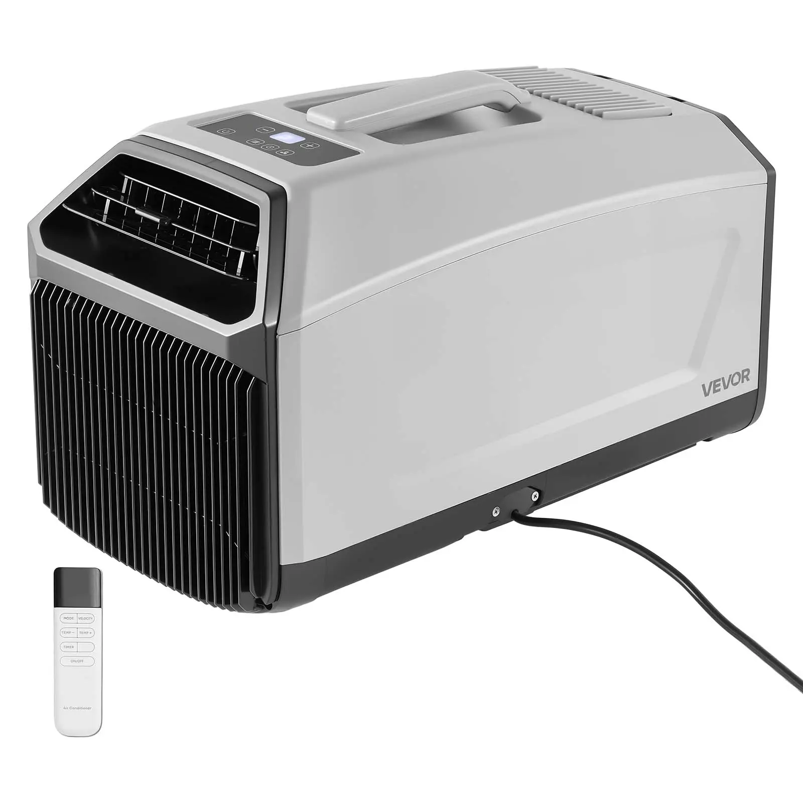 【Summerfinds】VEVOR Portable Camping Air Conditioner 3050 BTUTent AC Unit with HoseRemote & Touch Control61–90°F Adjustable150 m³/h High AirflowLow NoiseIdeal for Tent. RVOutdoor CoolingDark Grey