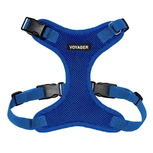 Voyager Step-In Lock Dog & Cat Harness No Pull - Adjustable All Weather Mesh Vest with Secure Lock Buckle for Small Medium Dogs & Cats - Reflective, Breathable, Easy Step-In, Triple Security by Best Pet Supplies