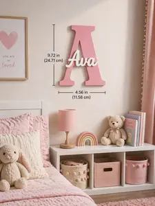 Personalized Kids Name Wall Sign - Lightweight Hangable Home Decor Plaque, Ideal Gifts for Bedrooms & Nurseries