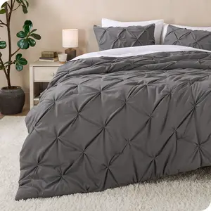 Bare Home Pintuck Comforter Set